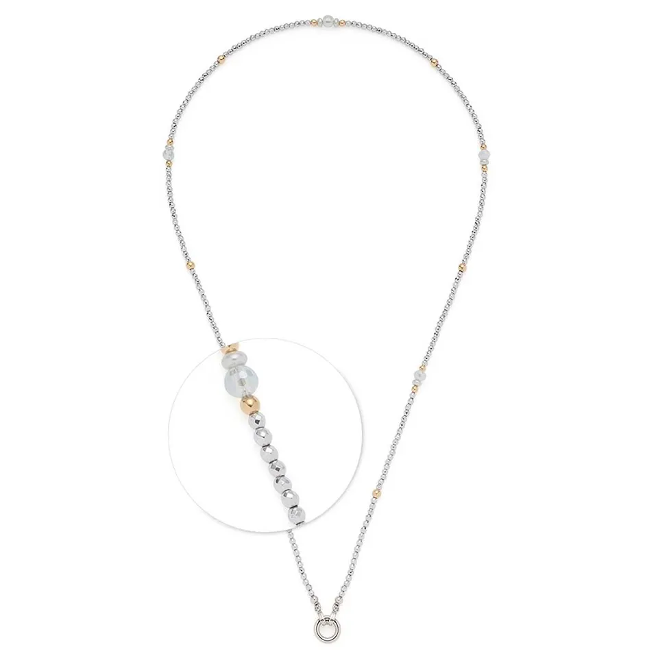 leonardo-noura-clip-mix-collier-70-cm-bleu-bicolore image 1