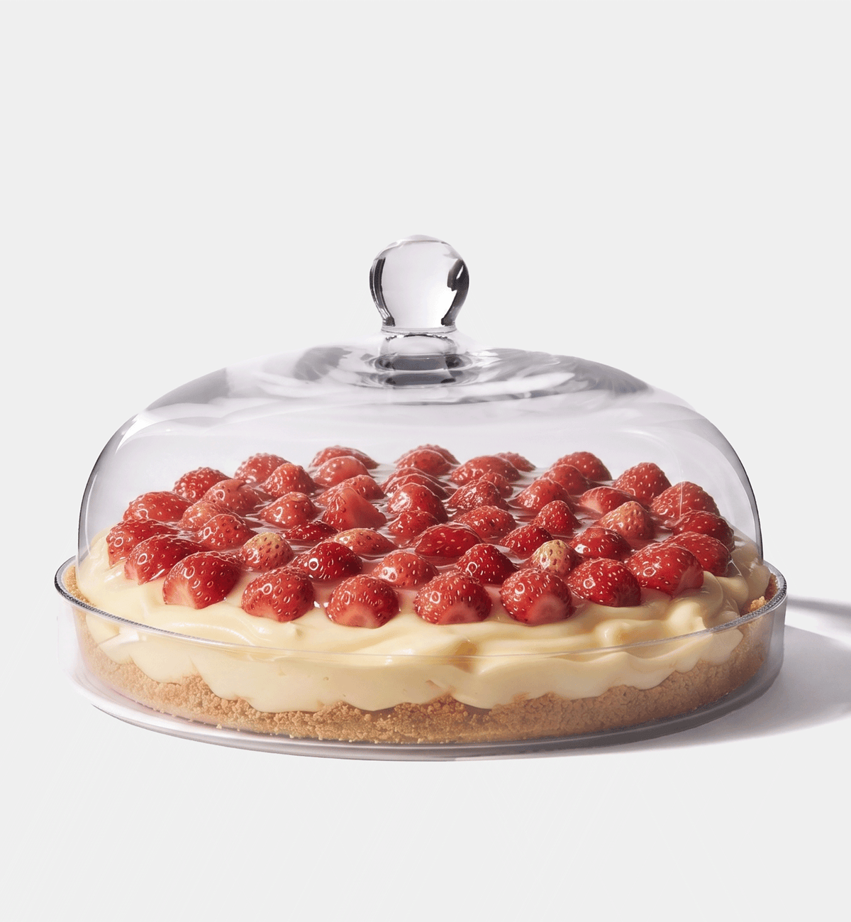 krosno-elite-plat-g-teau-avec-cloche-28-cm-verre image 3