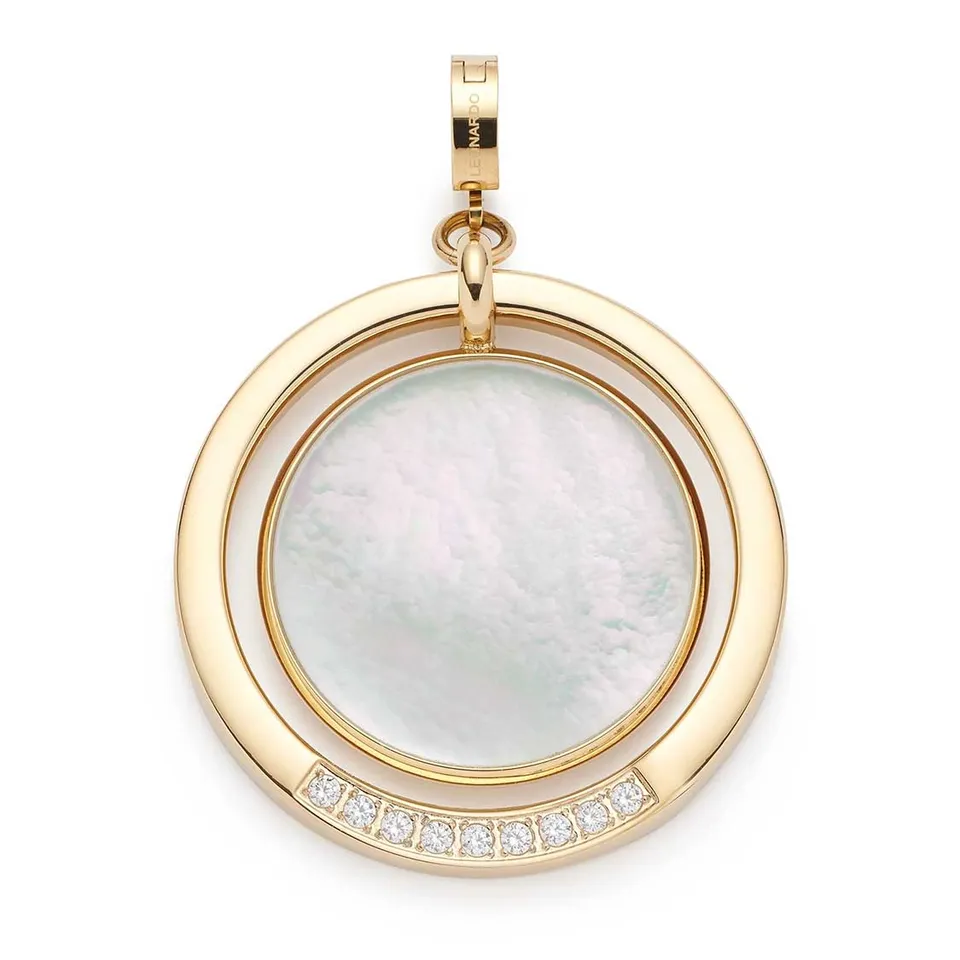leonardo-magda-clip-mix-pendentif-dor-nacre-taille-m image 1