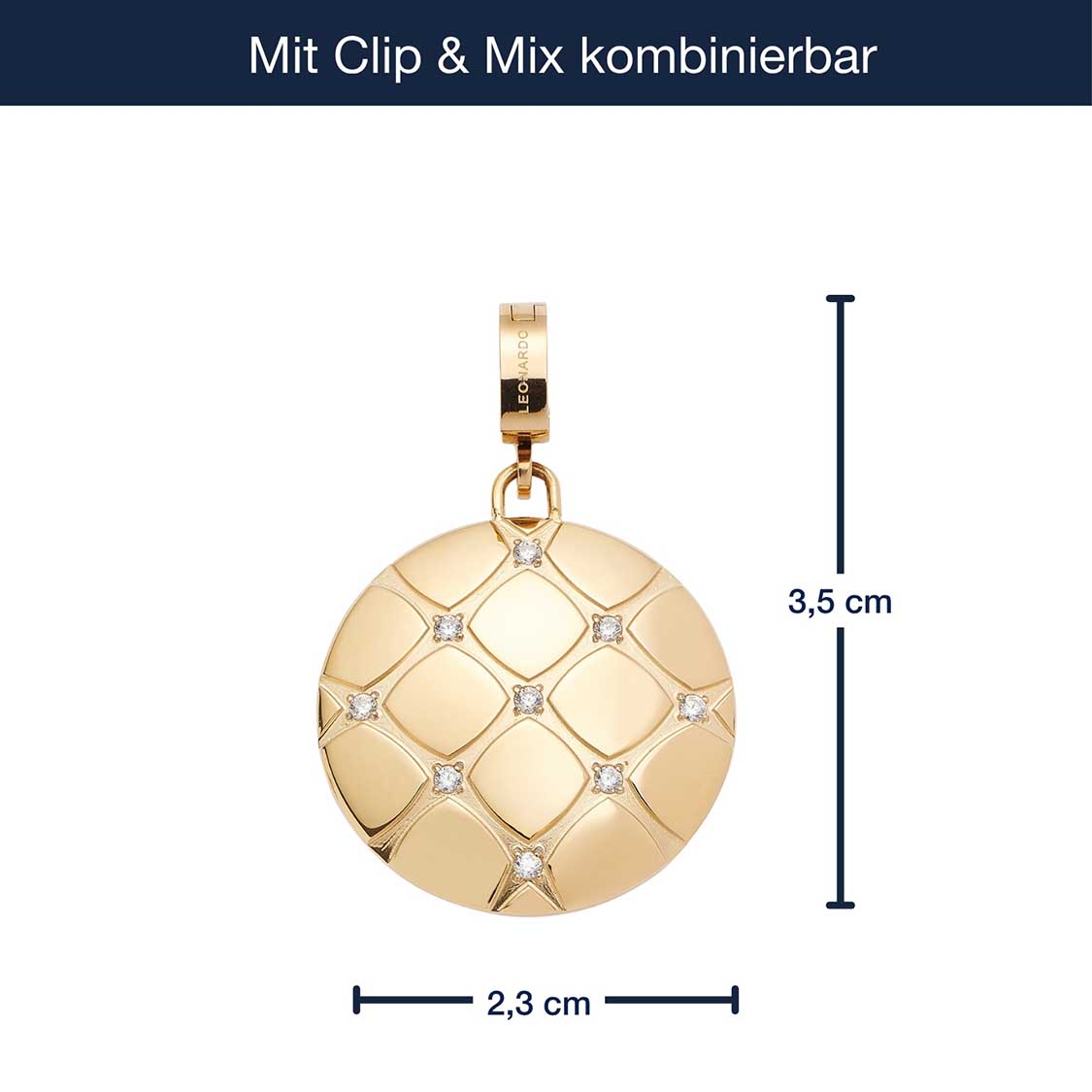 leonardo-cocobello-pendentif-clip-mix-dor-zircon image 4