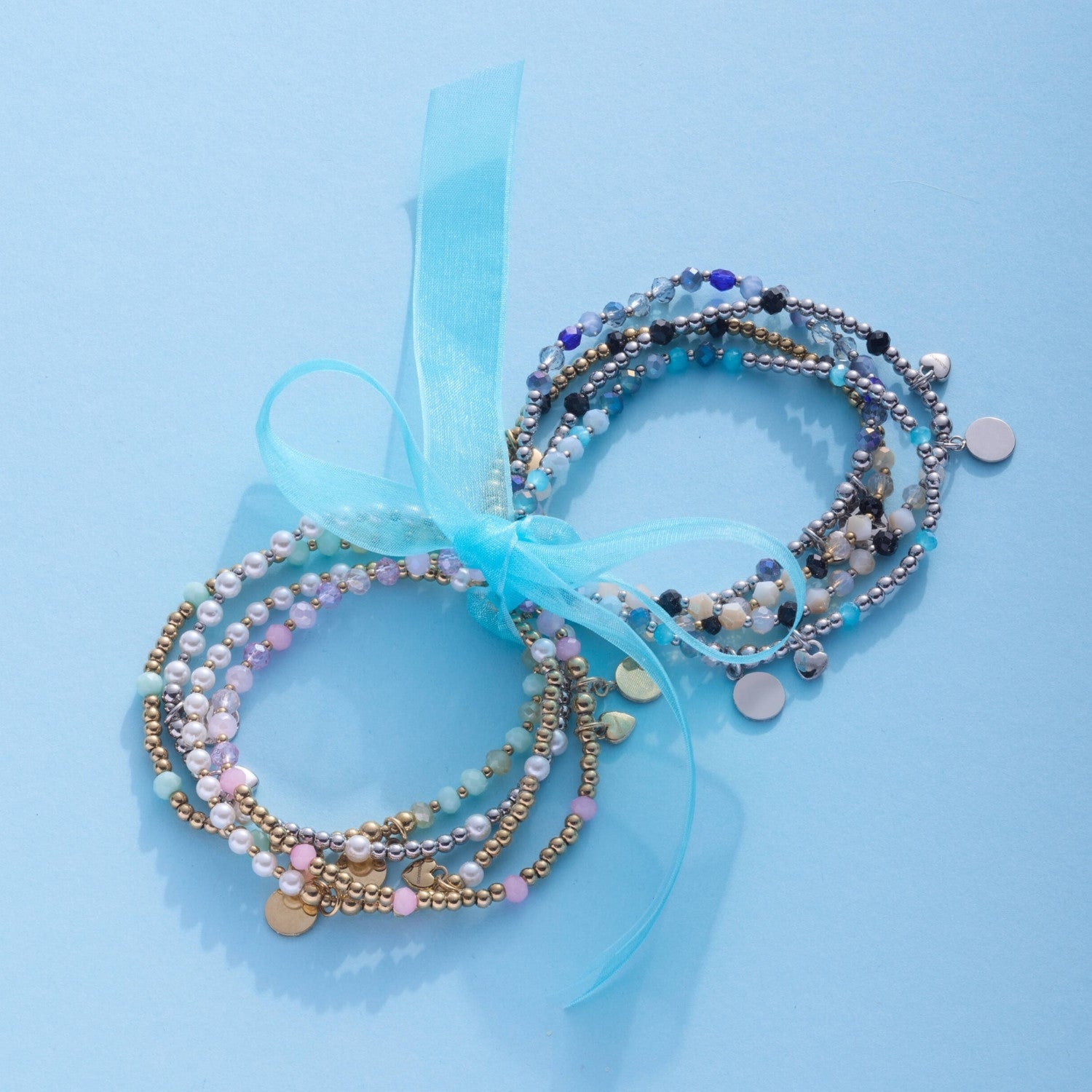 leonardo-unita-bracelet-ciao-bleu-gravure-lastique image 6