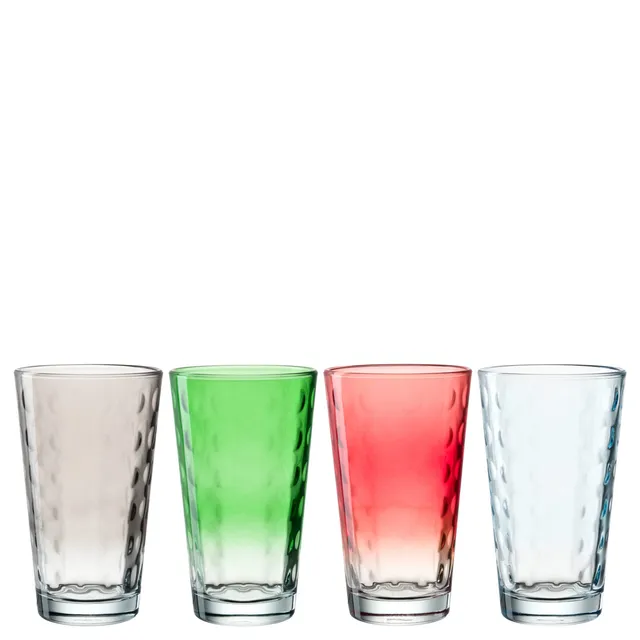leonardo-optic-verre-eau-540-ml-lot-4-couleurs image 1