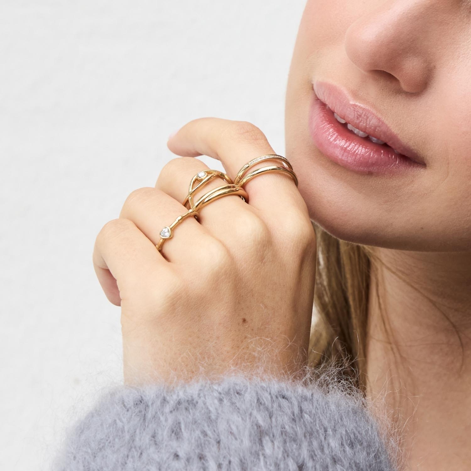 leonardo-christie-ciao-bague-c-ur-dor-e-taille-17 image 8