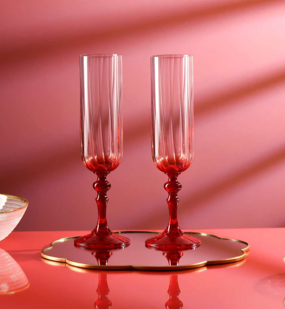 krosno-ombr-fl-te-champagne-tige-rouge-200-ml image 3