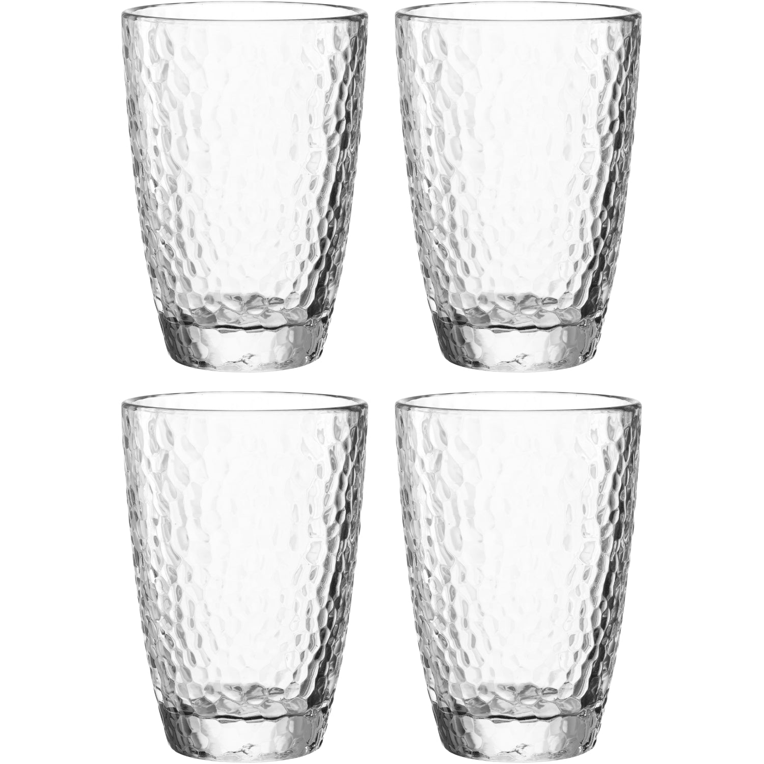 leonardo-matera-verre-340-ml-lot-4-transparent image 1