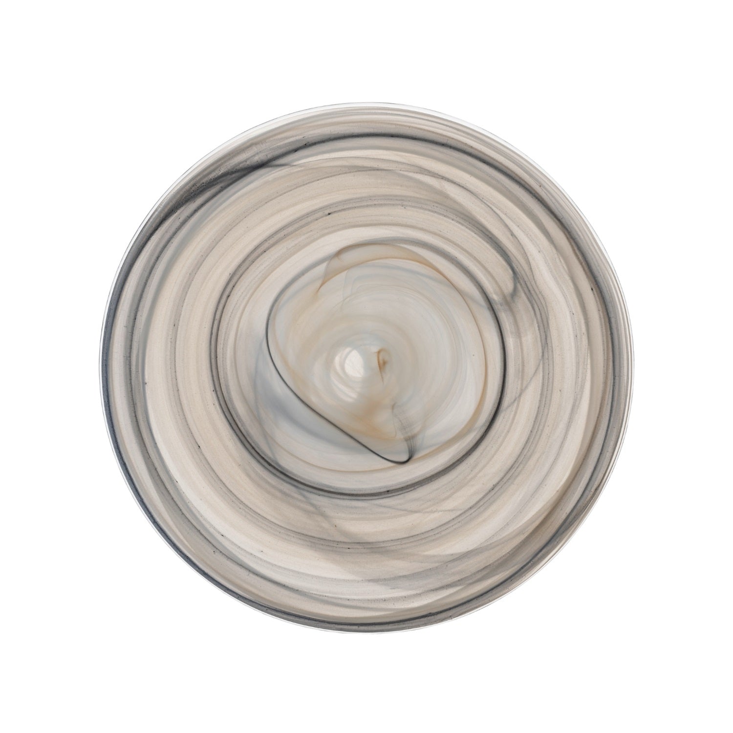 leonardo-alabastro-assiette-25-cm-beige-noir-design image 1