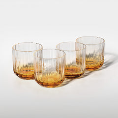 krosno-marsza-kowska-verre-eau-ambre-300-ml-fait-main image 4