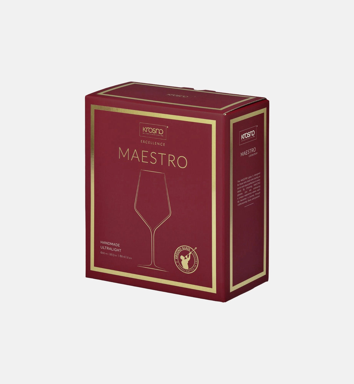 krosno-maestro-verres-vin-600-ml-cristal-fait-main image 3