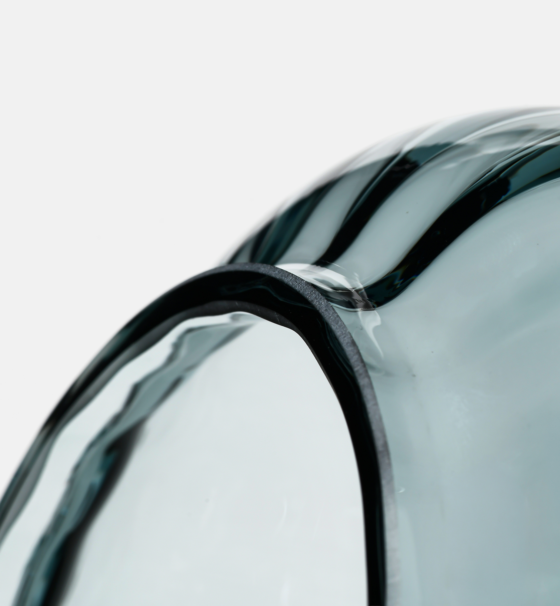 krosno-ballerina-akwamaryn-bougeoir-verre-bleu-12-cm image 3