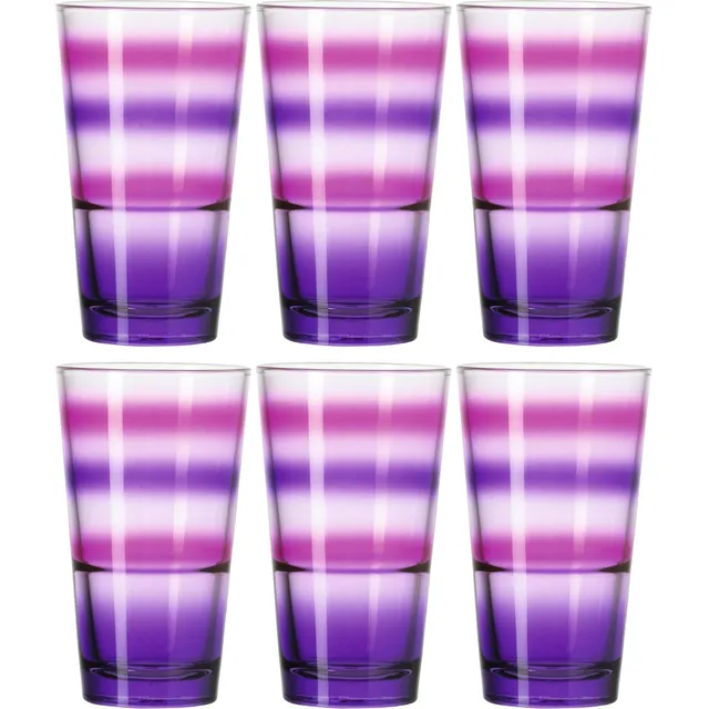leonardo-event-verre-eau-violet-ray-330-ml-lot-de-6 image 1