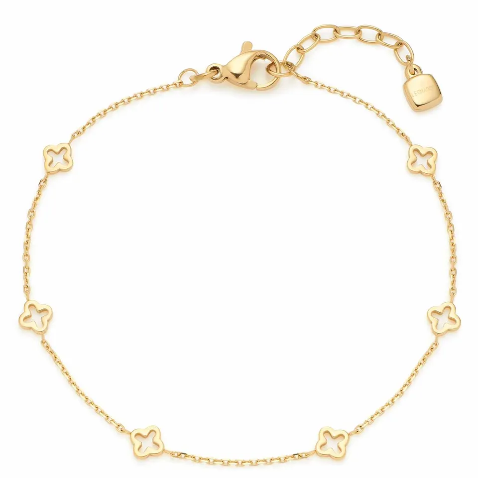 leonardo-janna-ciao-bracelet-tr-fle-dor-acier-fin image 1