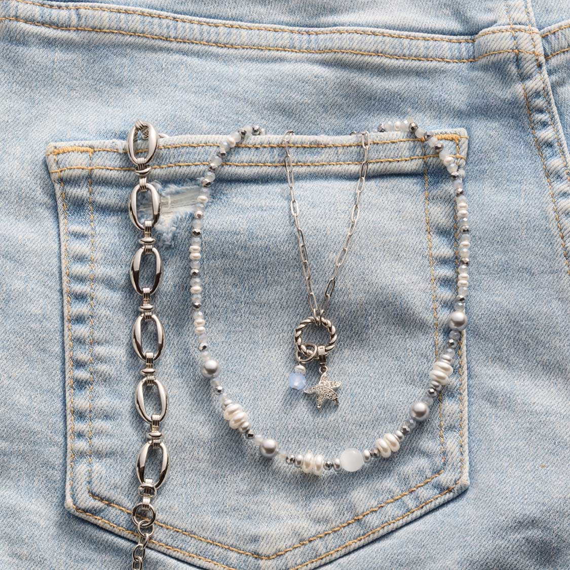 leonardo-andrea-bracelet-acier-argent-maillons-ovales image 8