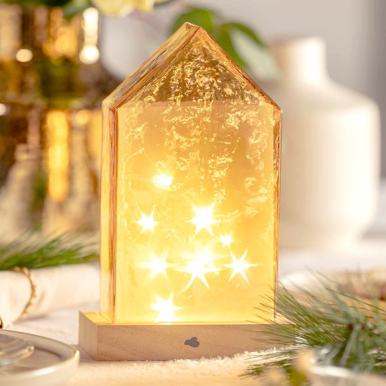 leonardo-magico-maison-lumineuse-led-22-cm-ambre image 4