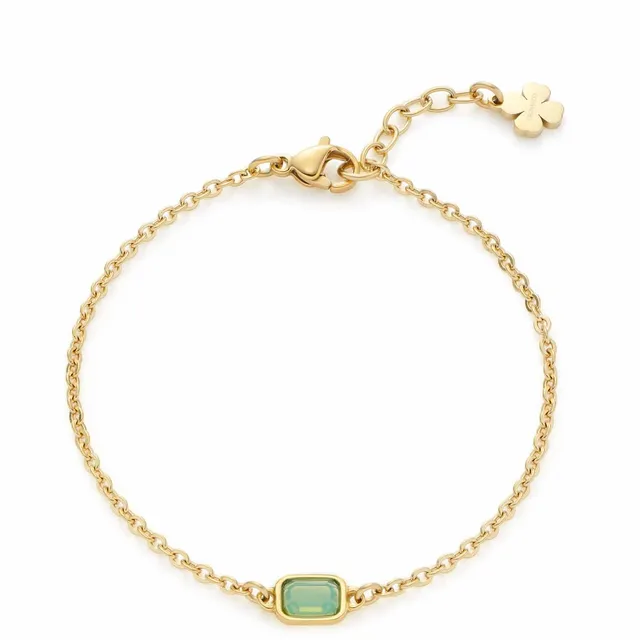 leonardo-sofia-ciao-bracelet-vert-tr-fle-cristal-menthe image 1