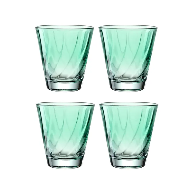 leonardo-twist-verres-eau-verts-215-ml-lot-de-4-torsad image 1