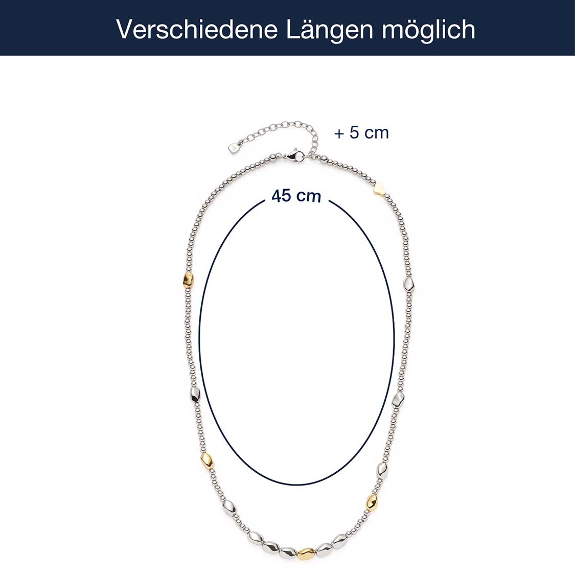 leonardo-veja-collier-45-cm-bicolore image 5