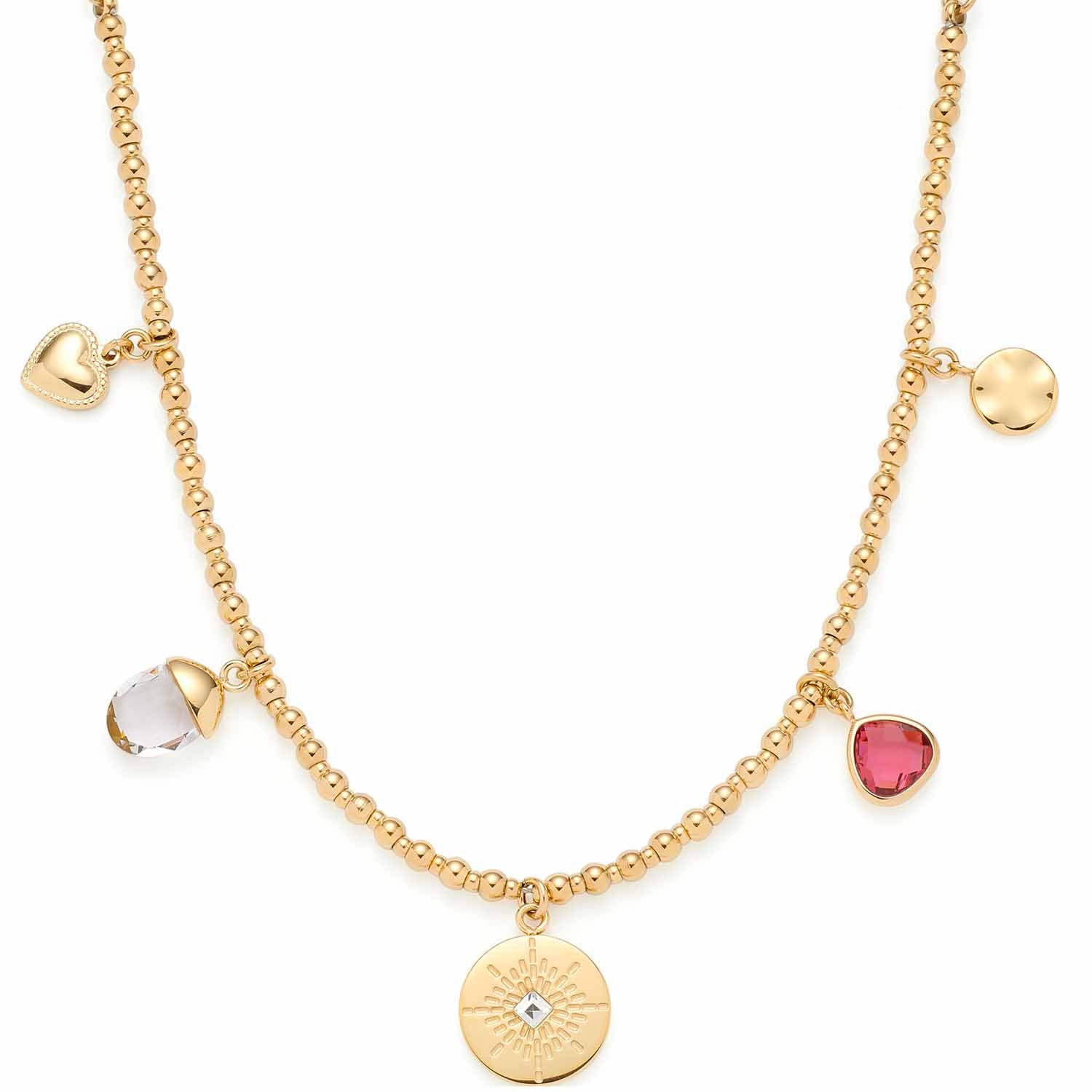 leonardo-giselle-45-cm-collier-dor-5-charms image 2