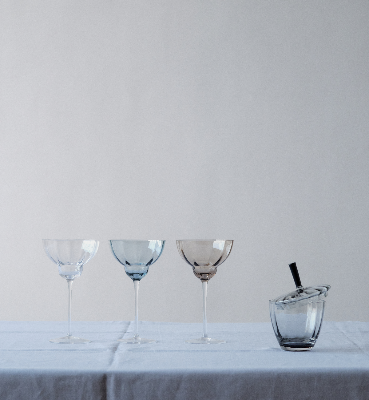 krosno-ballerina-verre-cocktail-270-ml-bleu-fum image 3