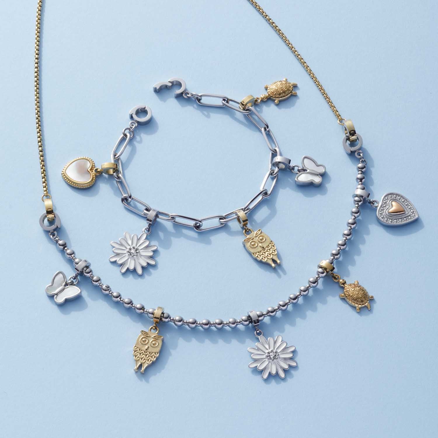 leonardo-clip-mix-pendentif-mora-tortue-dor image 2