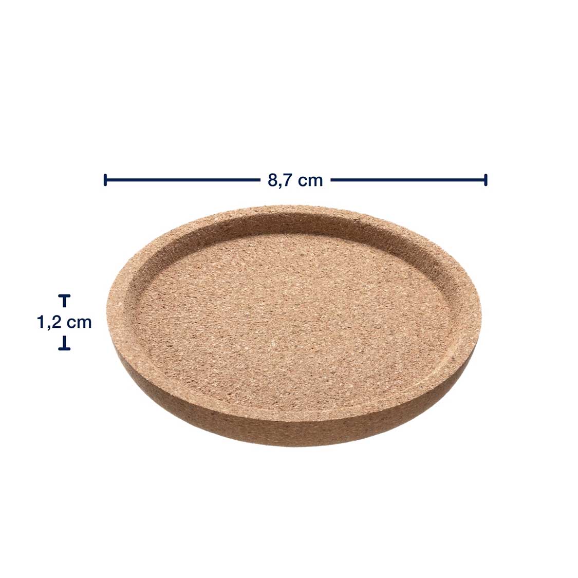 leonardo-gocce-dessous-de-verre-li-ge-9-cm-lot-de-4-beige image 3