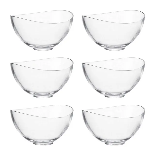 leonardo-loop-bol-verre-15-cm-lot-6-transparent image 1