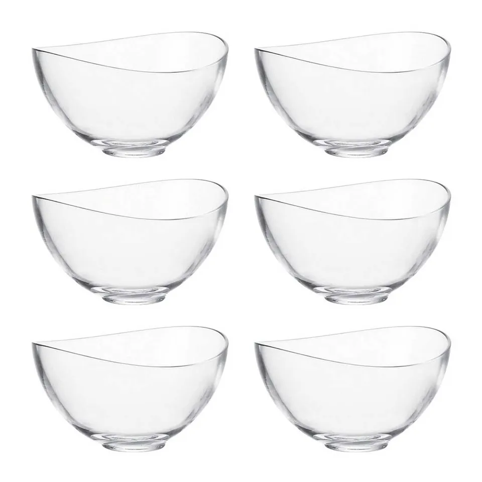 leonardo-loop-bol-verre-15-cm-lot-6-transparent image 1