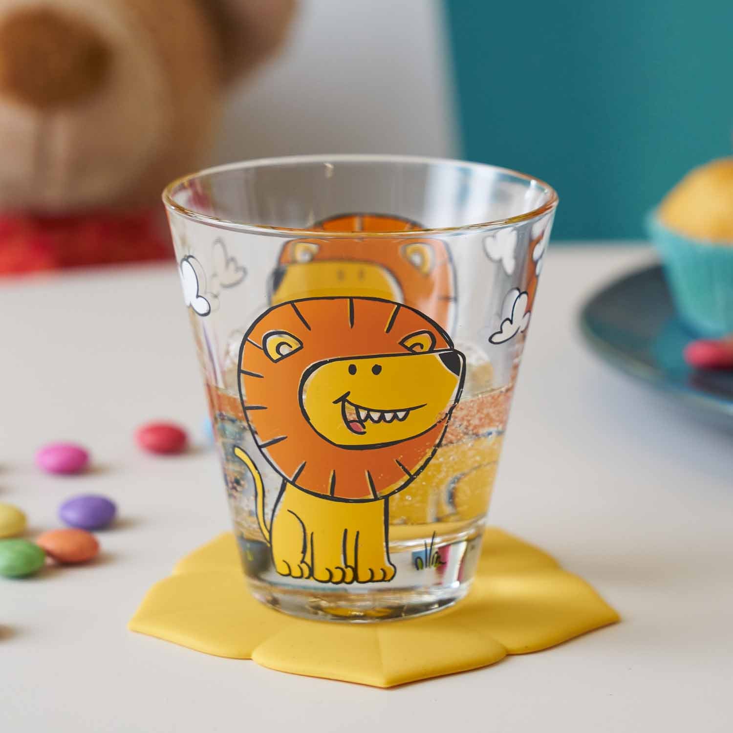 leonardo-bambini-verre-enfant-lion-215-ml-lot-6 image 2