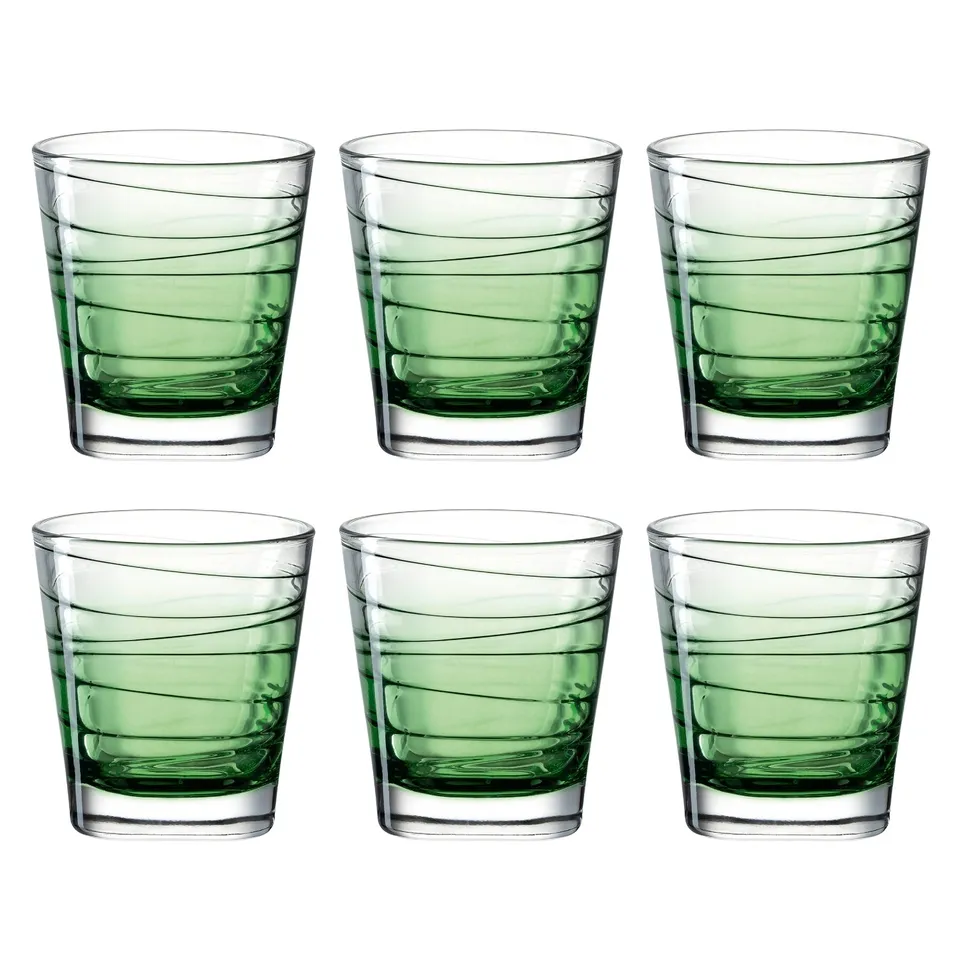 leonardo-vario-verre-250-ml-vert-lot-de-6 image 1