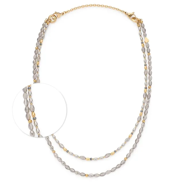 leonardo-agneta-collier-femme-50-82-cm-dor-h-matite image 1