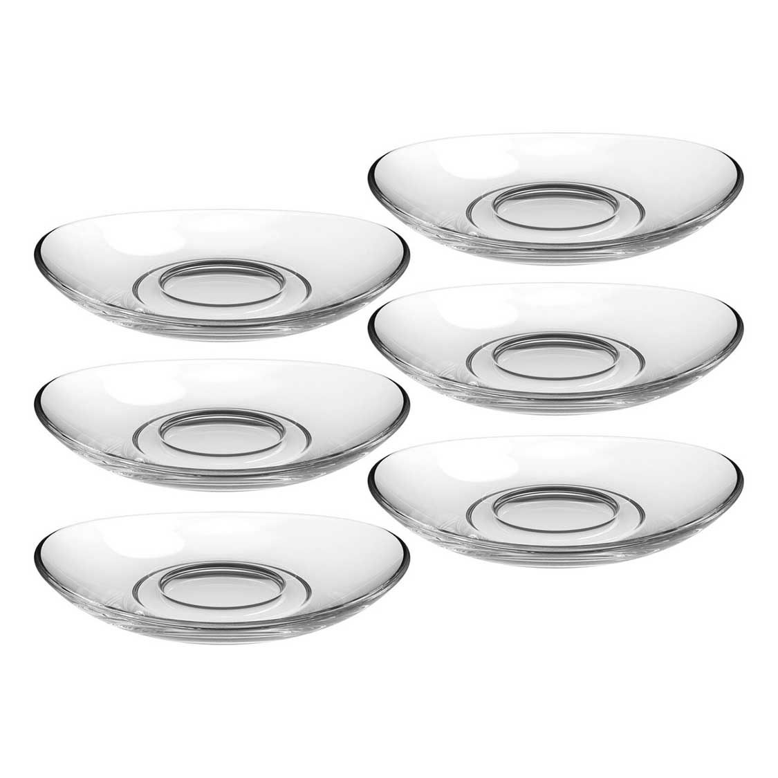 leonardo-napoli-soucoupe-11-cm-transparente-lot-6 image 1