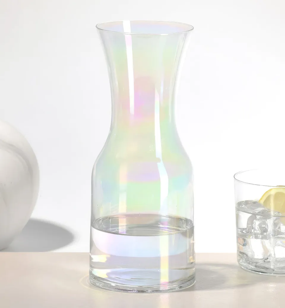 krosno-rainbow-carafe-eau-verre-900-ml-iris-e image 1