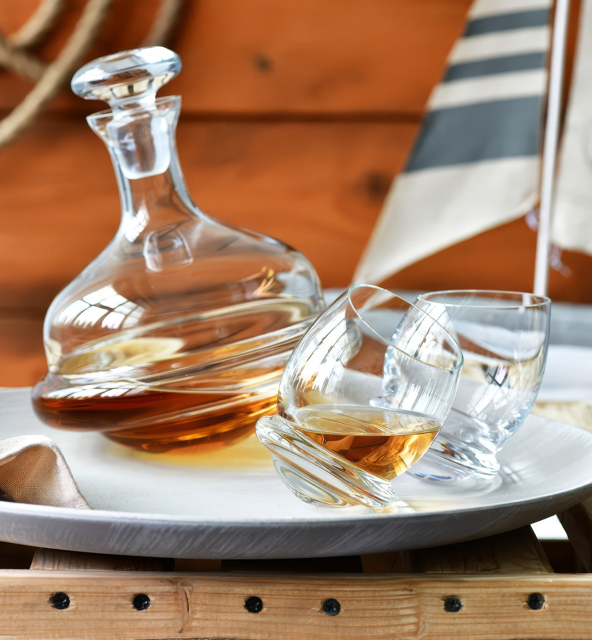 krosno-roly-poly-750-ml-carafe-whisky-culbuto image 2