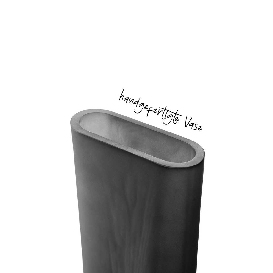 leonardo-turno-vase-42-cm-gris-satin-mat image 4