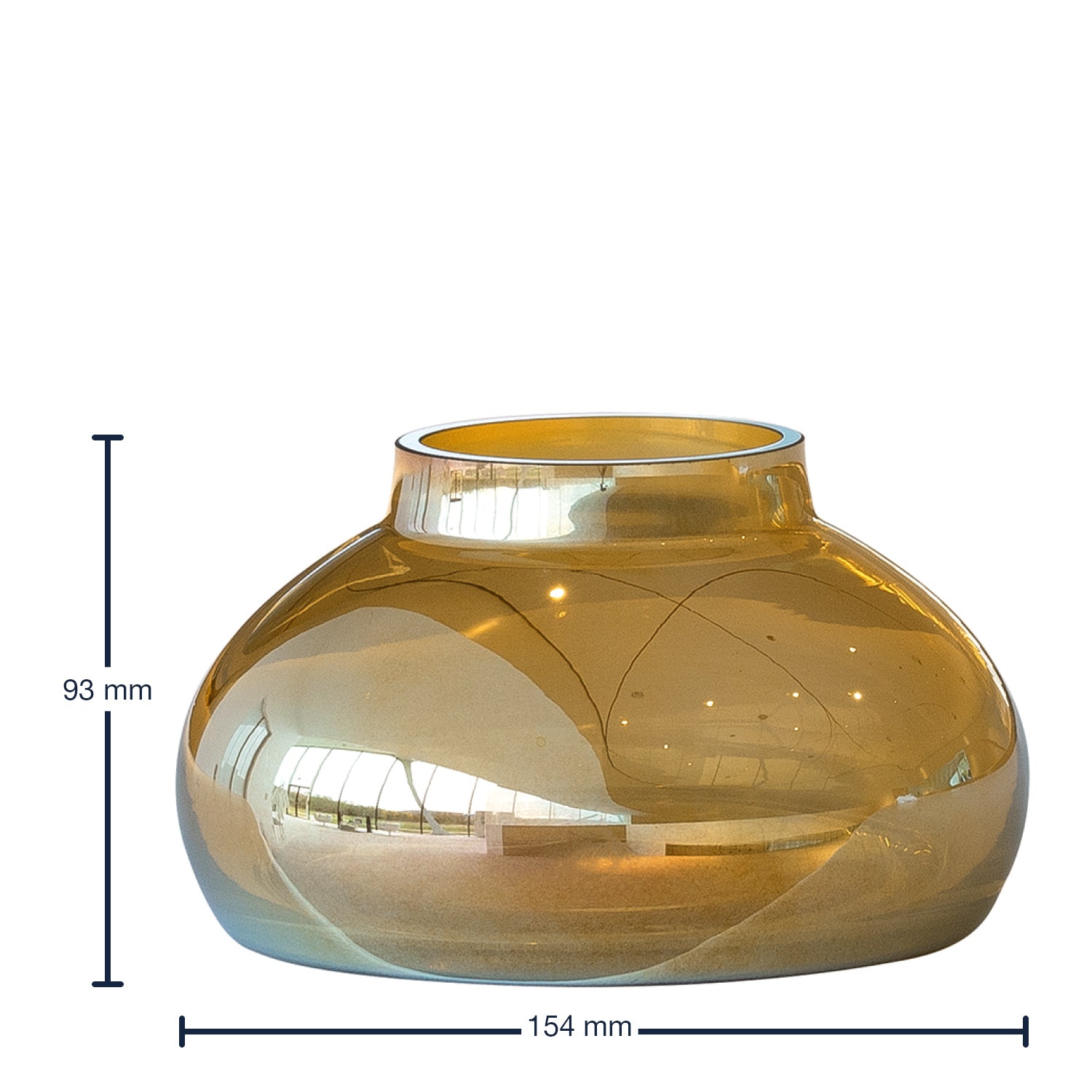 leonardo-poesia-petit-vase-dor-9-cm-verre image 2