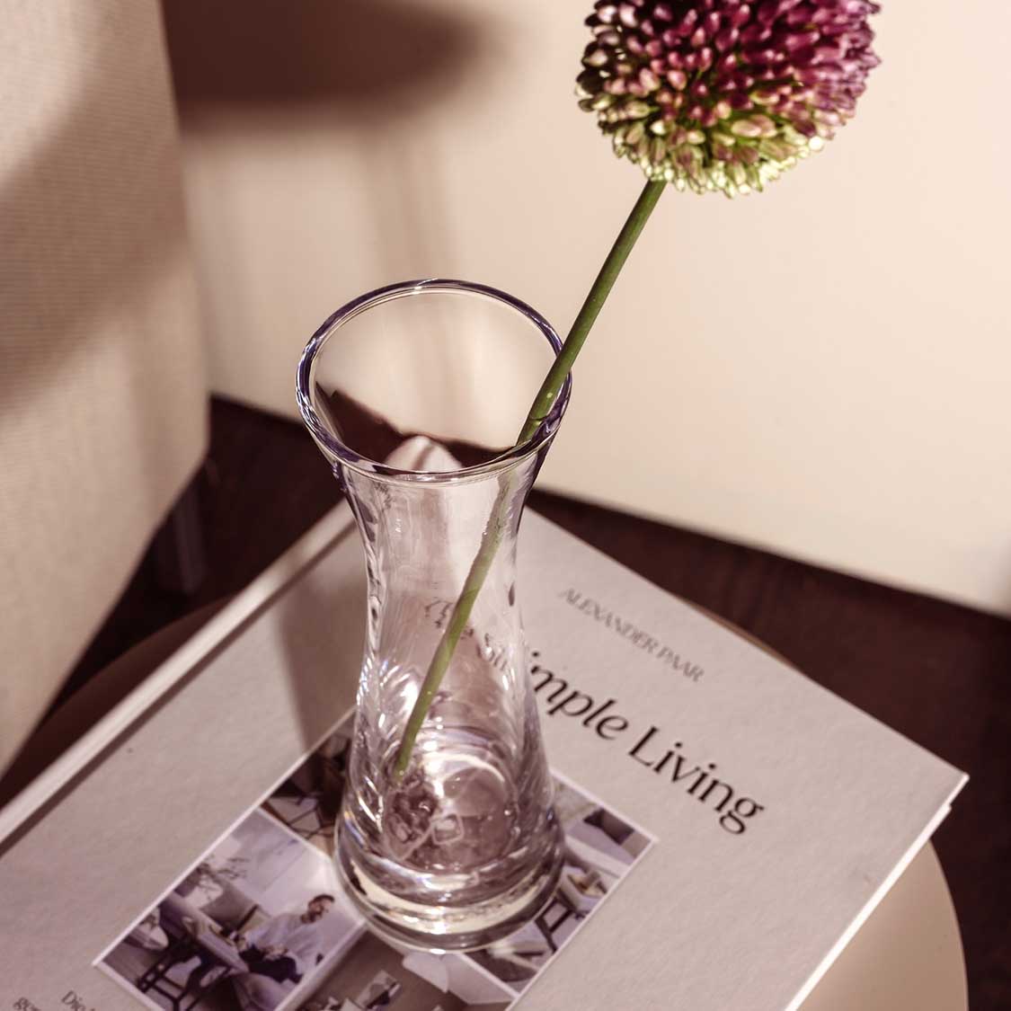 leonardo-gia-soliflore-vase-verre-20-cm-transparent image 2