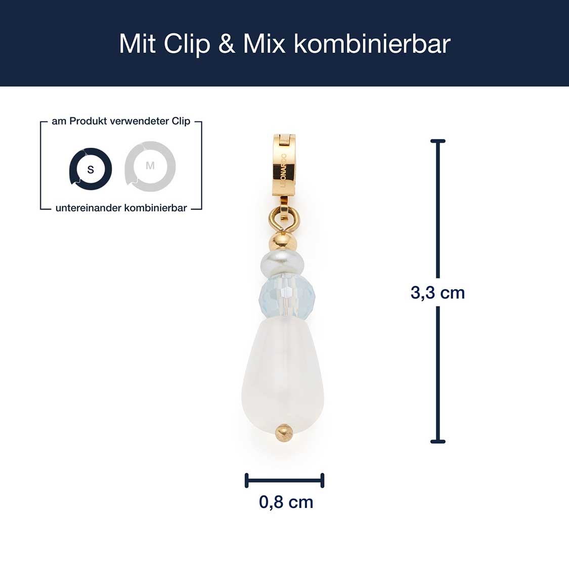 leonardo-jane-clip-mix-pendentif-perles-or image 4