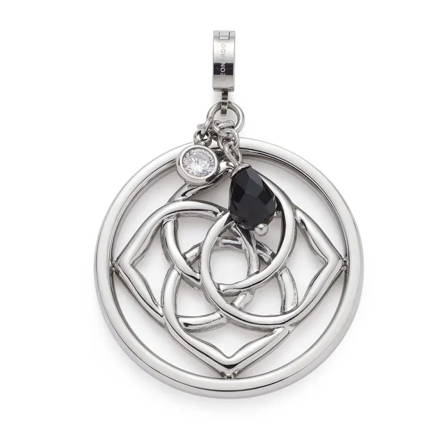 leonardo-clip-mix-sylvia-pendentif-acier-33-mm image 1