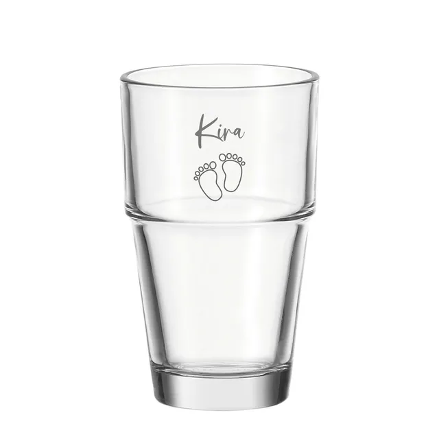 leonardo-solo-tasse-en-verre-grav-e-410-ml-conique image 1