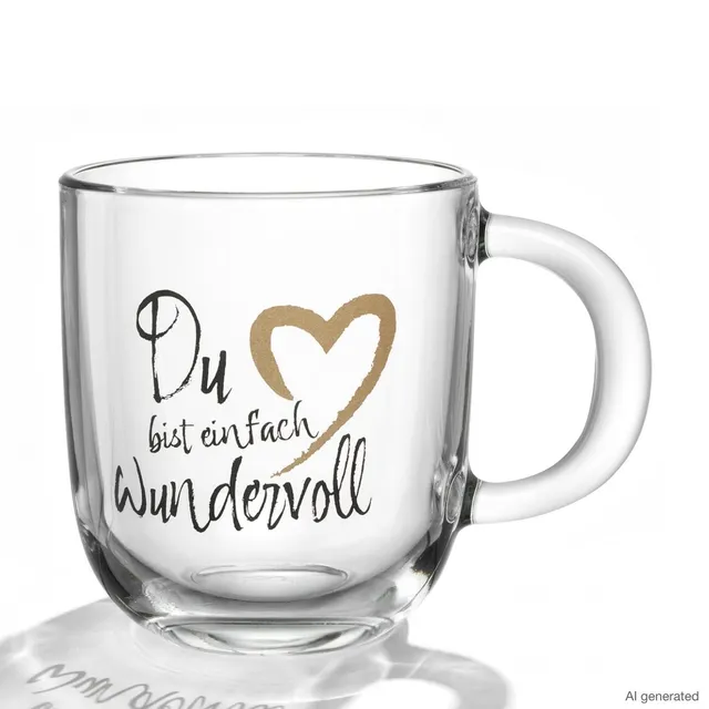 leonardo-emozione-tasse-en-verre-400-ml-inscription-coeur image 1
