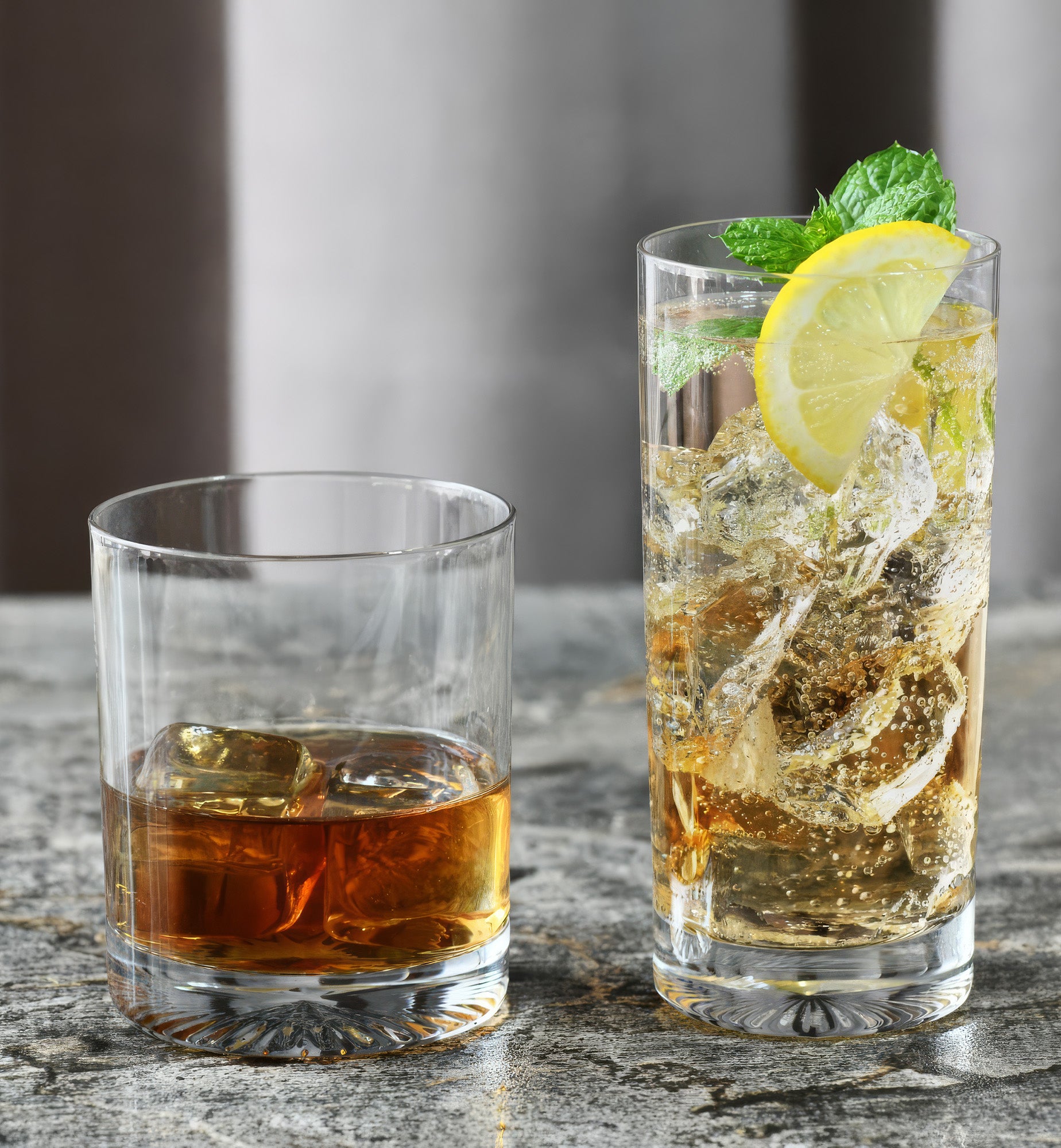 krosno-mixology-verre-eau-350-ml-fond-press image 3