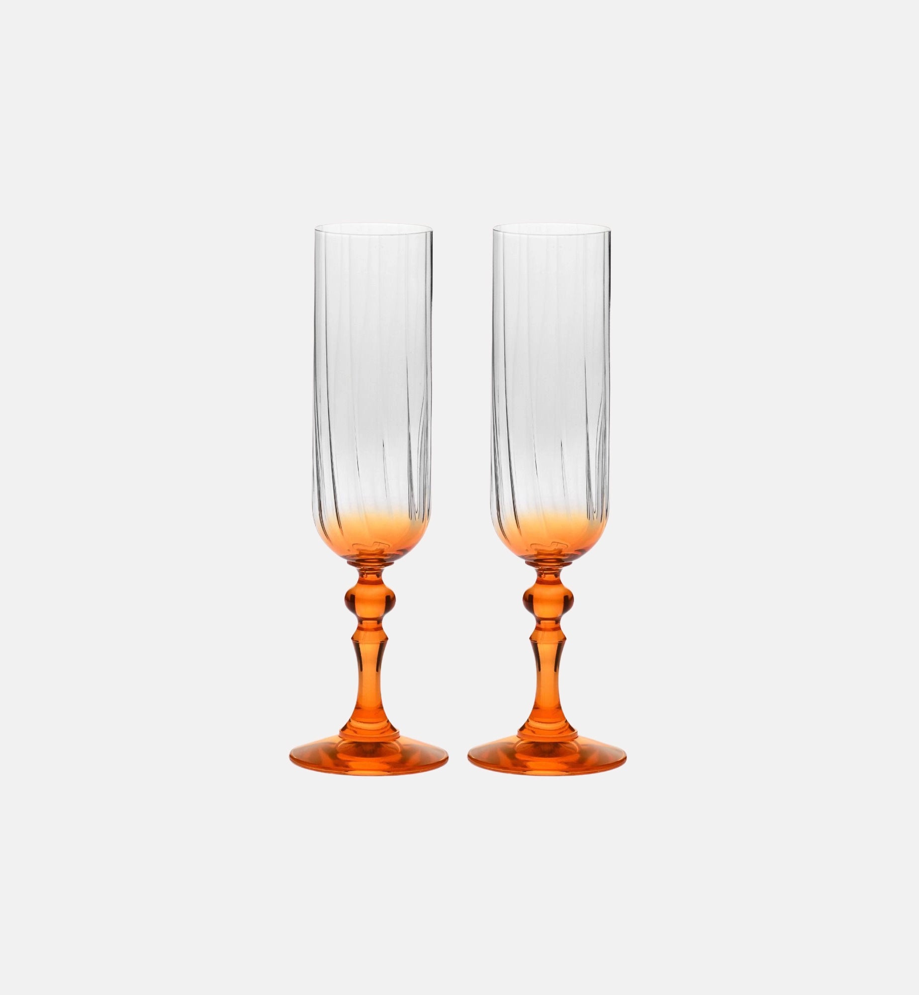 krosno-bubble-fl-te-champagne-pied-orange-200-ml image 2