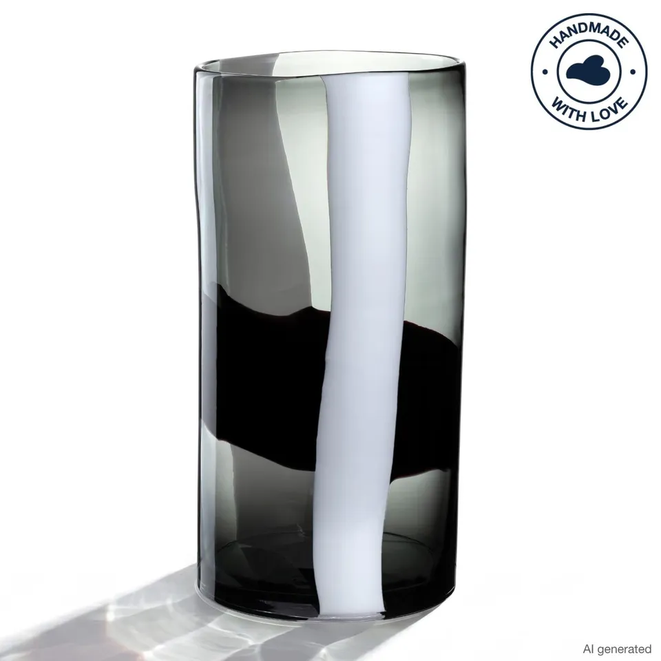 leonardo-banda-nera-vase-40-cm-noir image 1