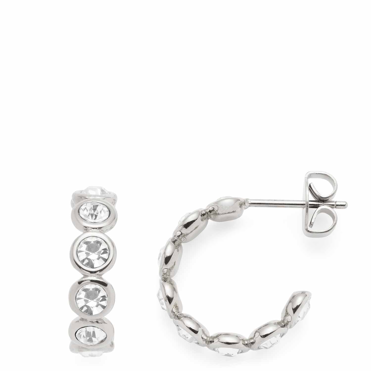 leonardo-cremona-clous-d-oreilles-argent-zirconia image 1