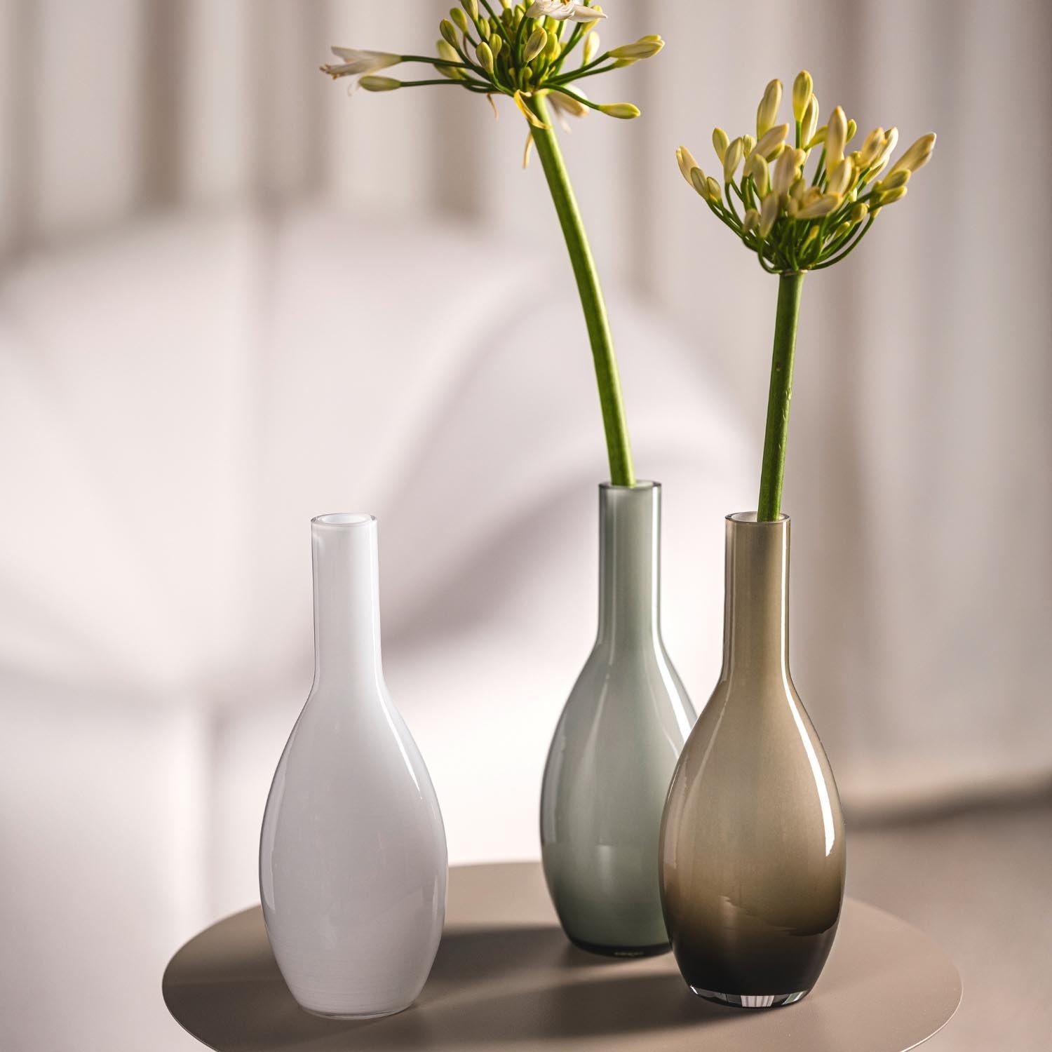 leonardo-beauty-vase-en-verre-18-cm-gris-bouche image 5