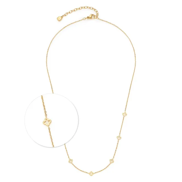 leonardo-janna-collier-femme-or-42-cm-tr-fle image 1