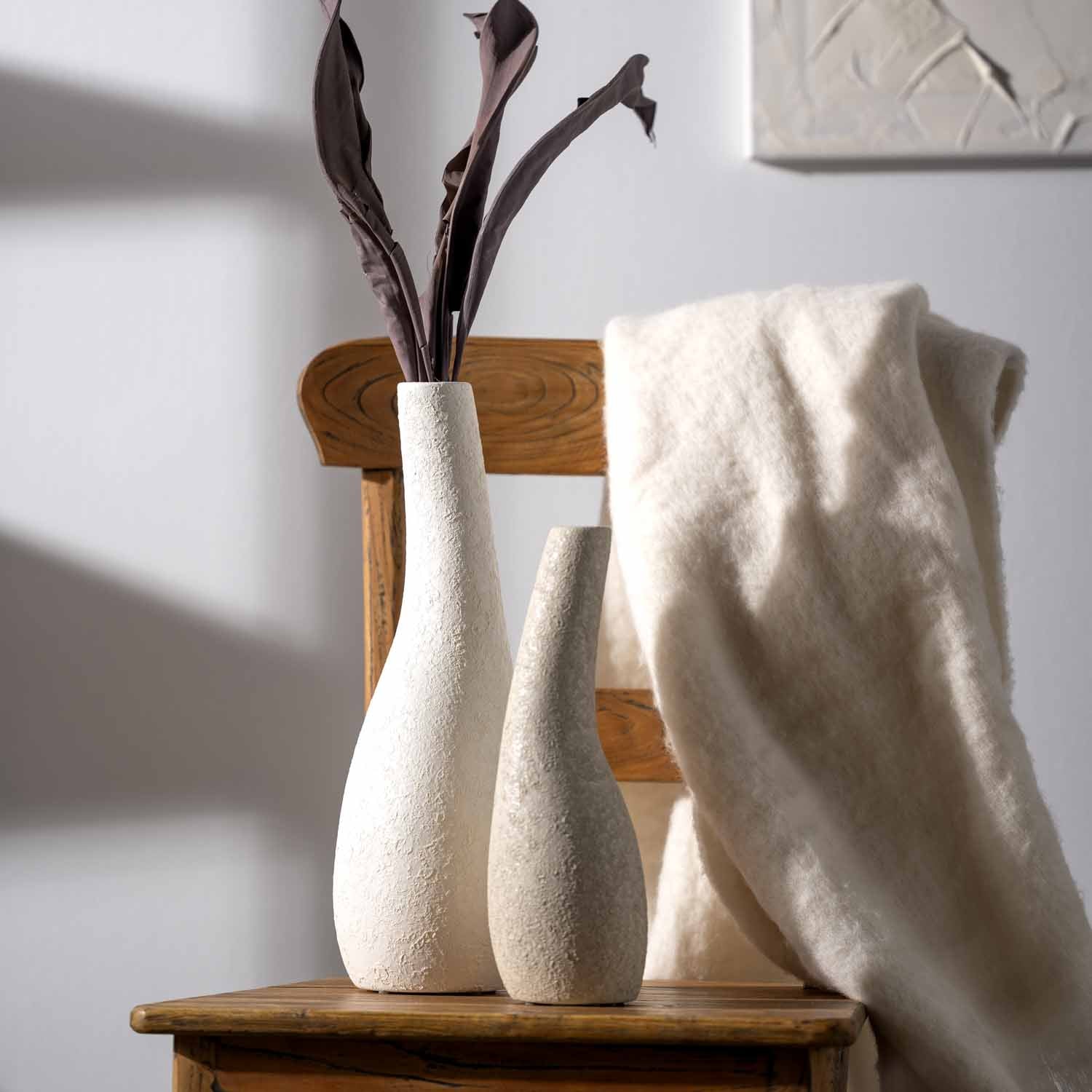 leonardo-arco-vase-c-ramique-40-cm-blanc image 2