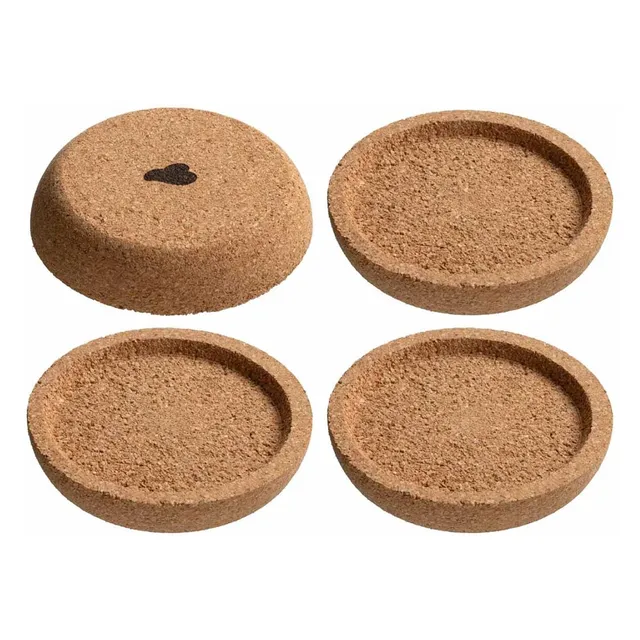 leonardo-gocce-sous-verres-li-ge-6-cm-lot-de-4 image 1