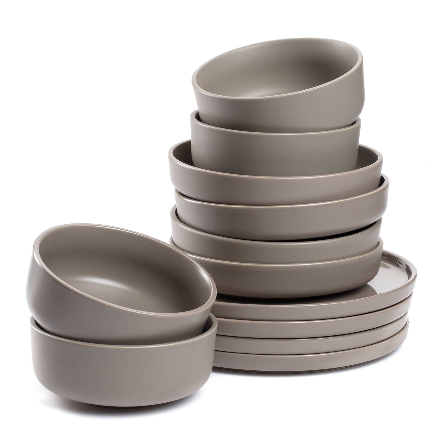leonardo-roma-service-de-table-taupe-12-pi-ces-c-ramique image 1
