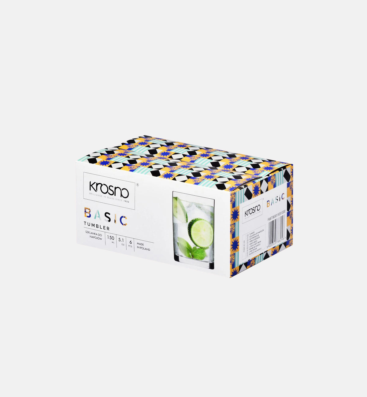 krosno-basic-gobelet-droit-150-ml-verre-eau image 3