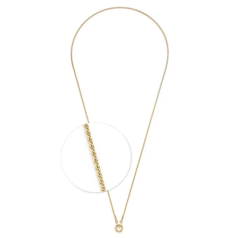 leonardo-sonja-clip-mix-sautoir-dor-80-cm-cha-ne-serpent image 1